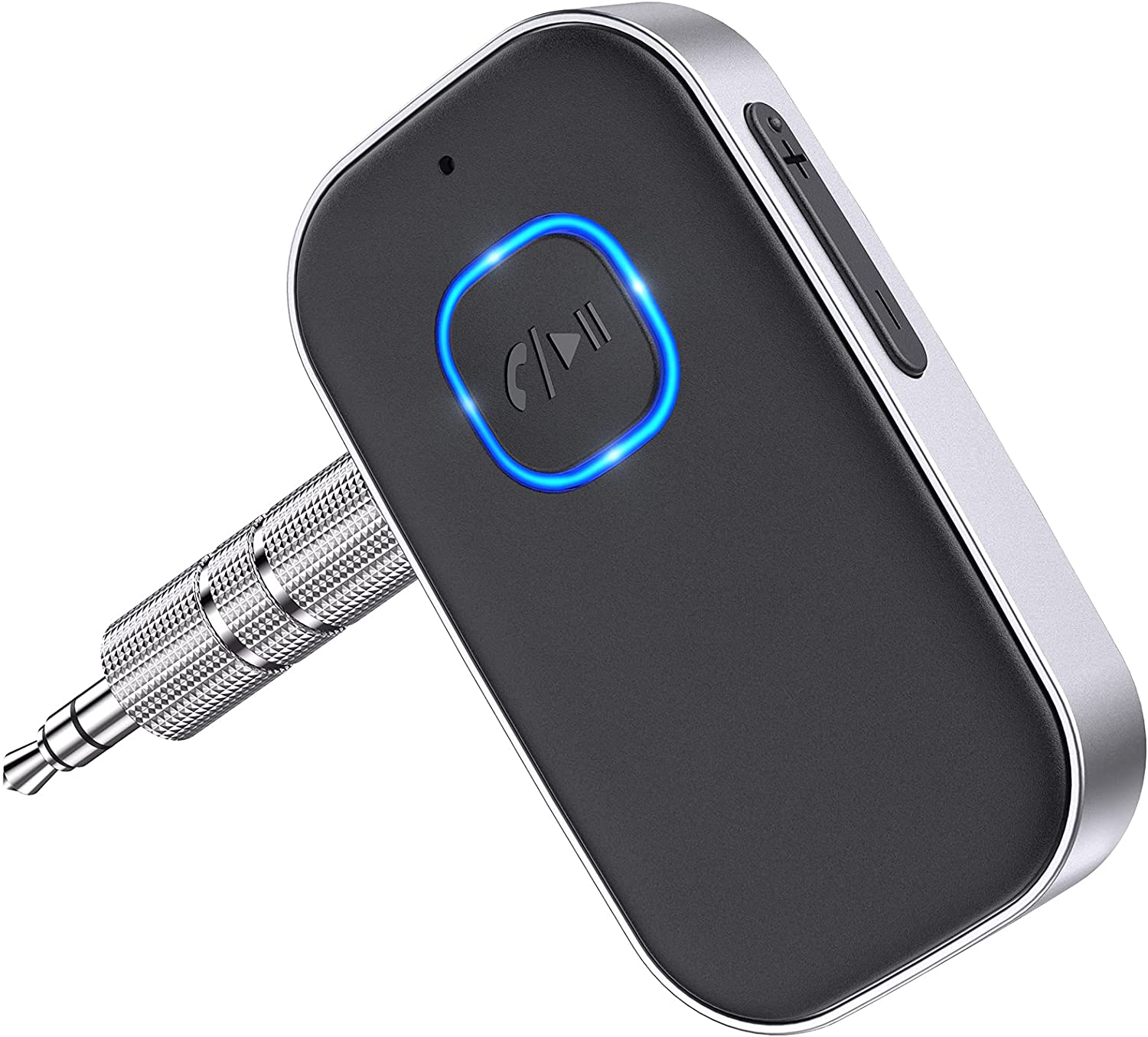 Glangeh Ricevitore Bluetooth 5.0 16 ore di autonomia per Auto, Casa, Cuffie Chiamate in Vivavoce